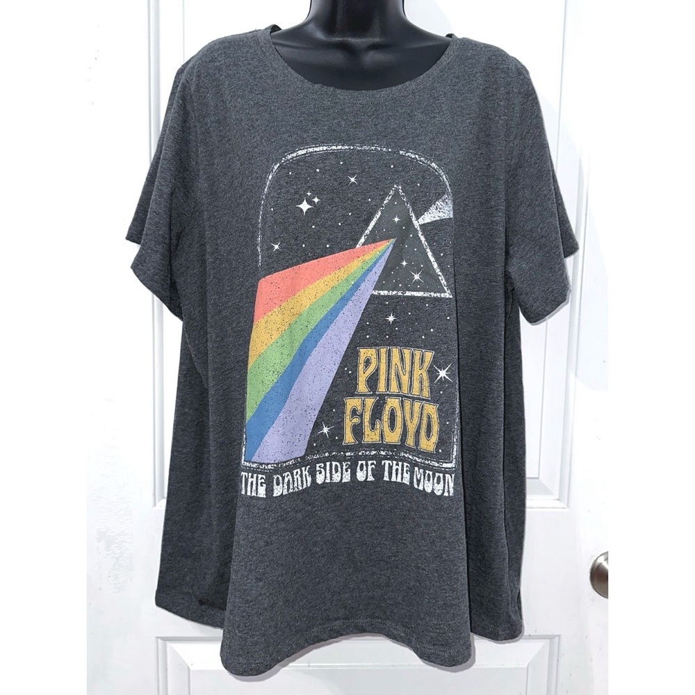 Hybrid Apparel Pink Floyd gray tee